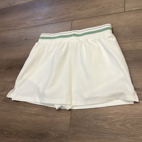 NWT Princess Polly White Emberia Skort with Green Accent US Size 6 - Picture 11 of 13